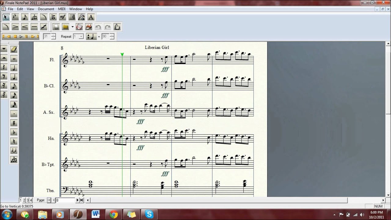 Micheal Jackson - Liberian (Band Arrangement)