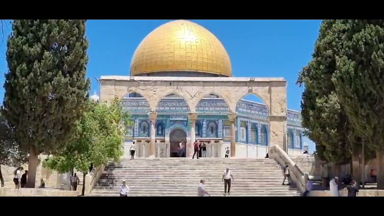 قبة الصخره والمسجد الأقصي في القدس       تصوير:محمد مصالحه ابو رمزي
