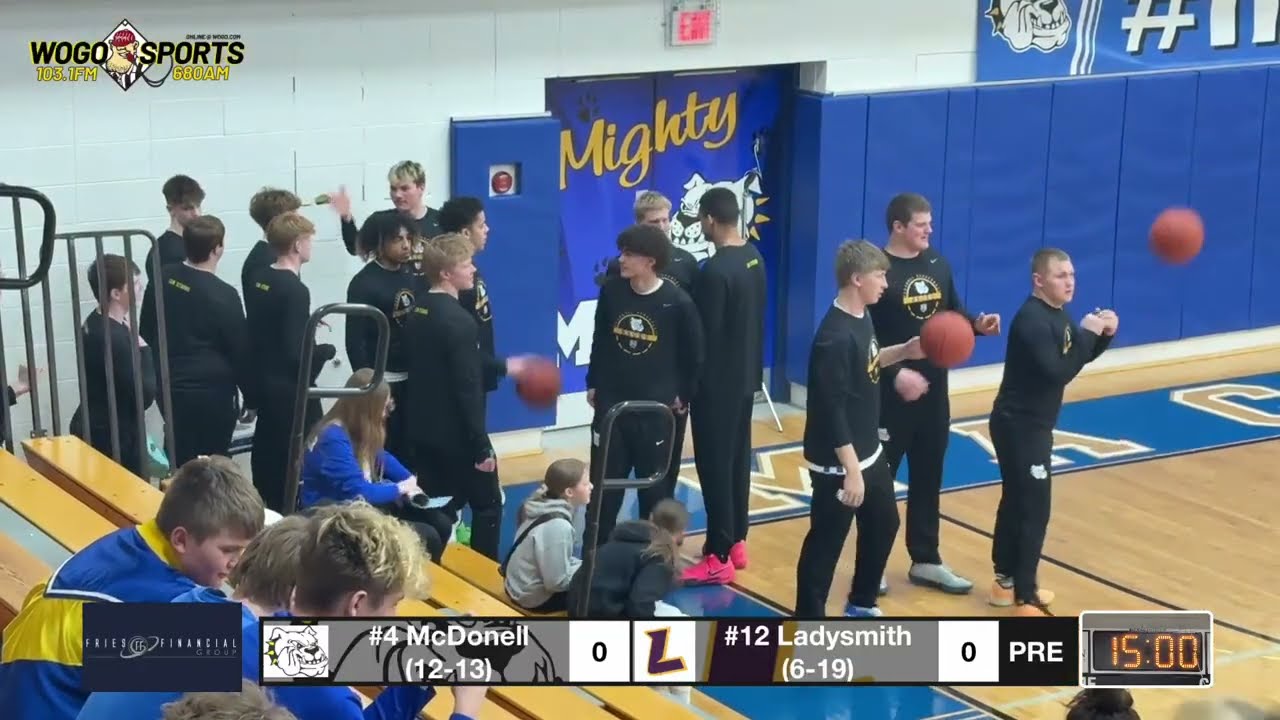 #4 McDonell vs. #12 Ladysmith | WIAA Boys Playoff Basketball | March 6, 2026