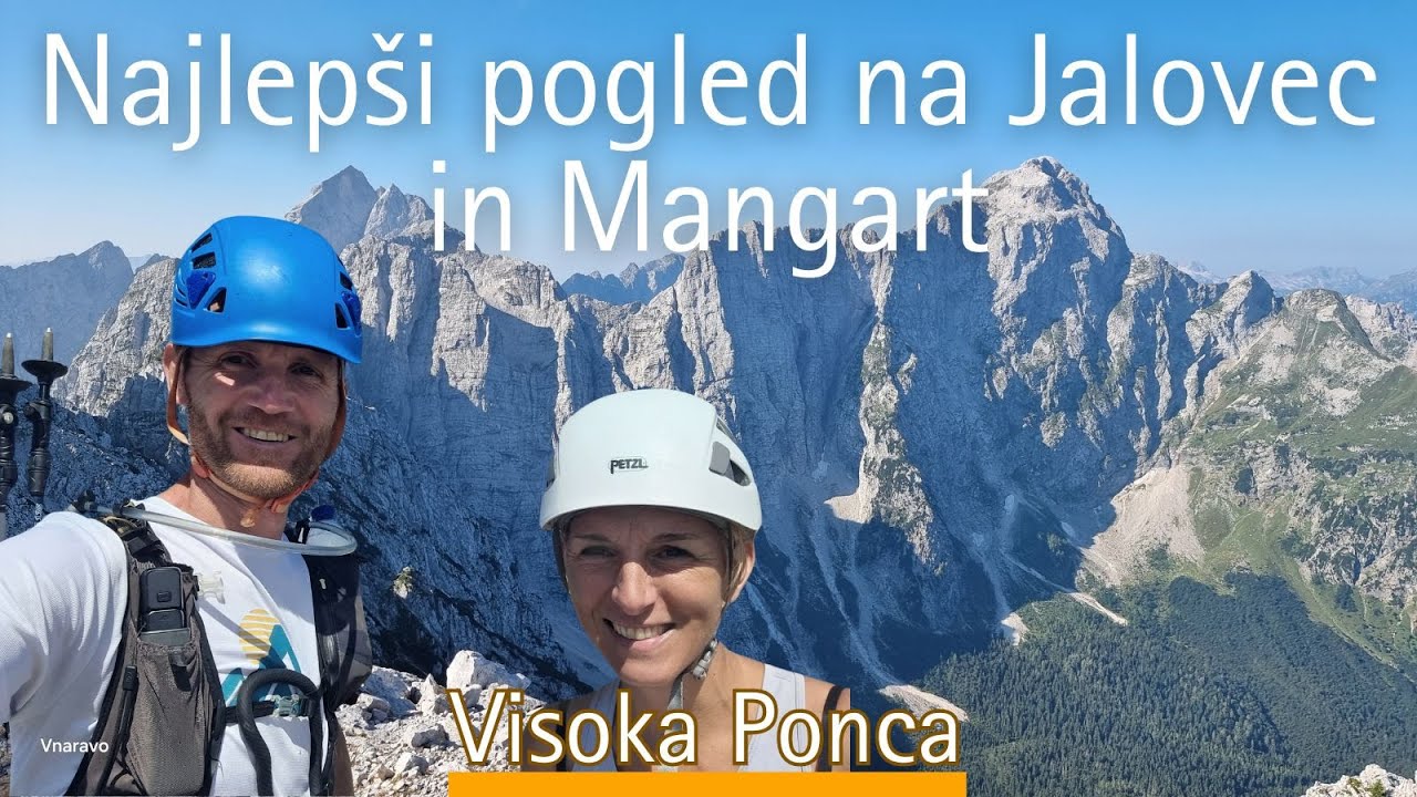 Visoka Ponca iz Belopeških jezer | vzpon po ferati | Srednja Ponca | spust po normalni