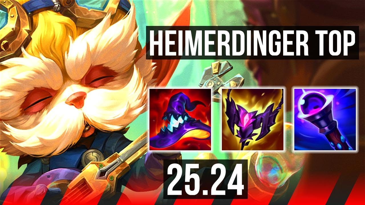 HEIMERDINGER vs GAREN (TOP) | First Strike | KR Master | 25.24