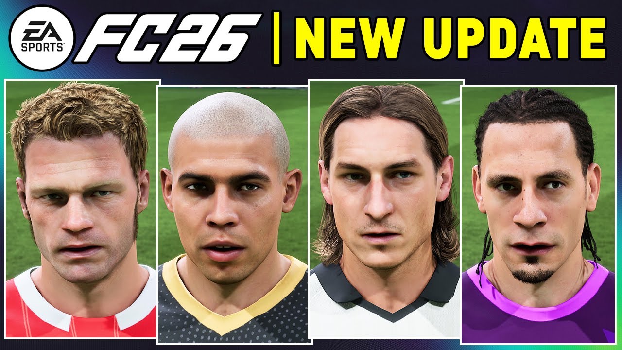 EA FC 26 NEWS | ALL 150 Added Real Faces - Classic XI Teams ✅
