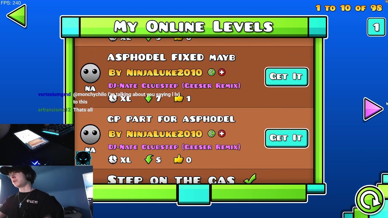 LEVEL REQUESTS // IDs IN CHAT!