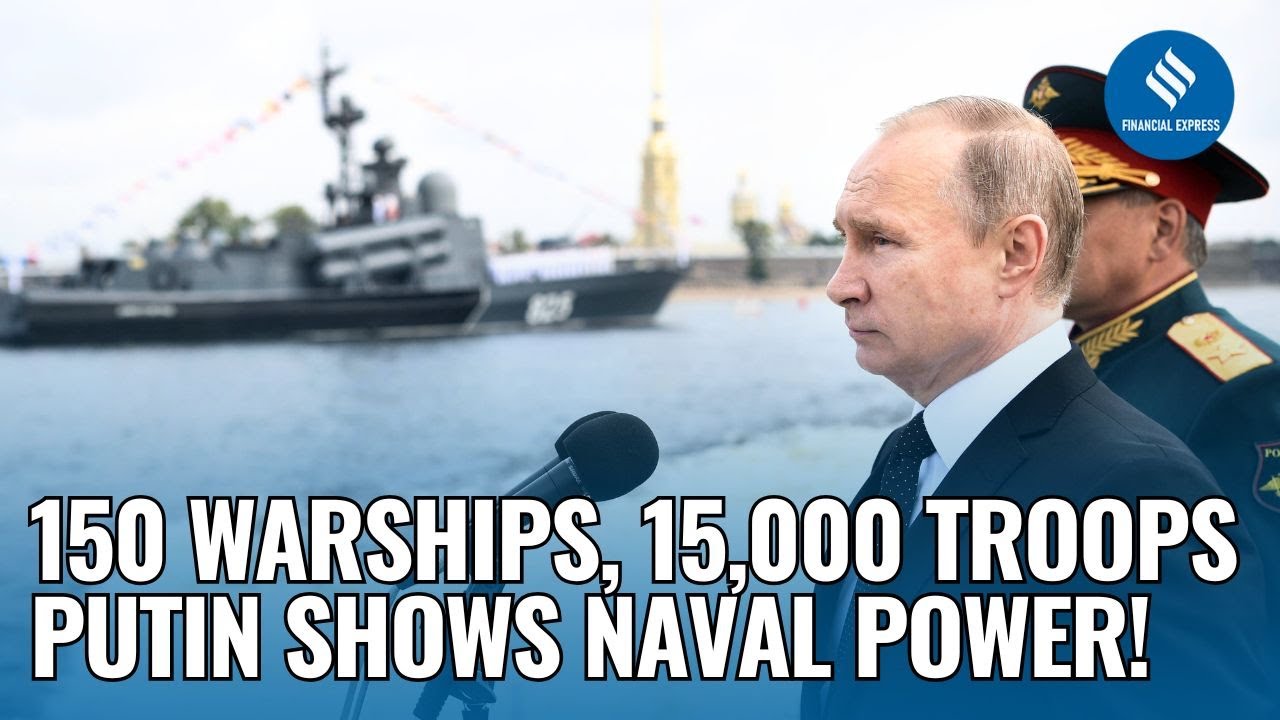 150 Warships, 120 Aircrafts: Putin Shows Off Massive Naval Drill On Russian Navy Day 2025