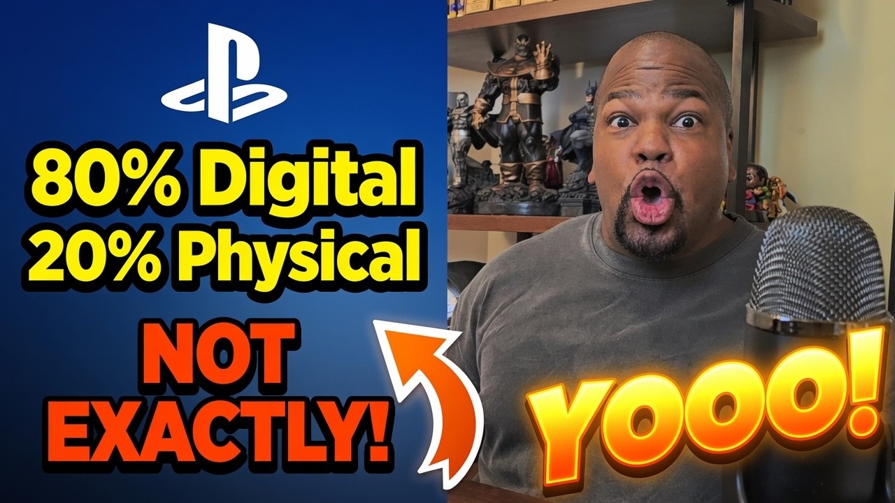 Sony's Physical Vs. Digital Sales Numbers are NOT What You Think!