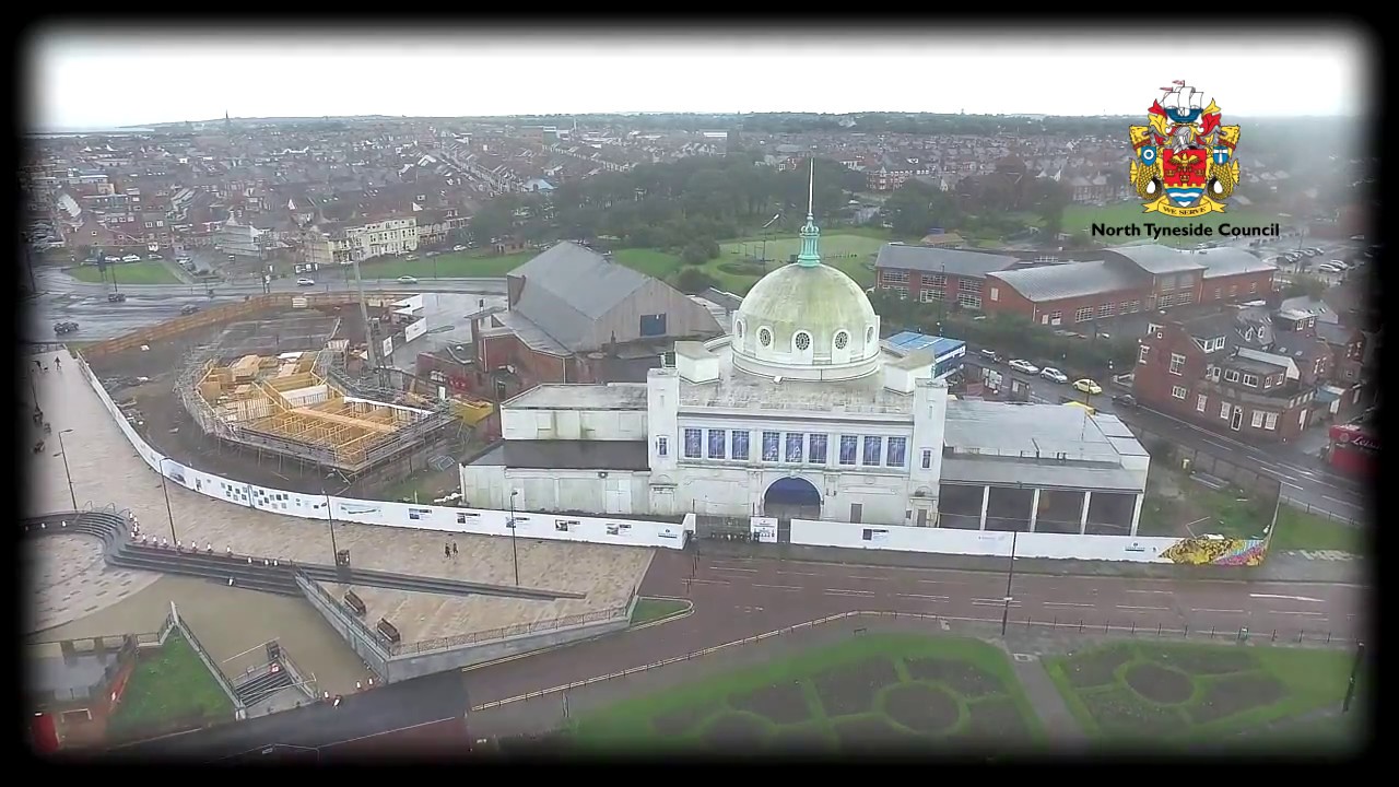 Aerial footage showcases Whitley Bay regeneration - Updated Feb 17