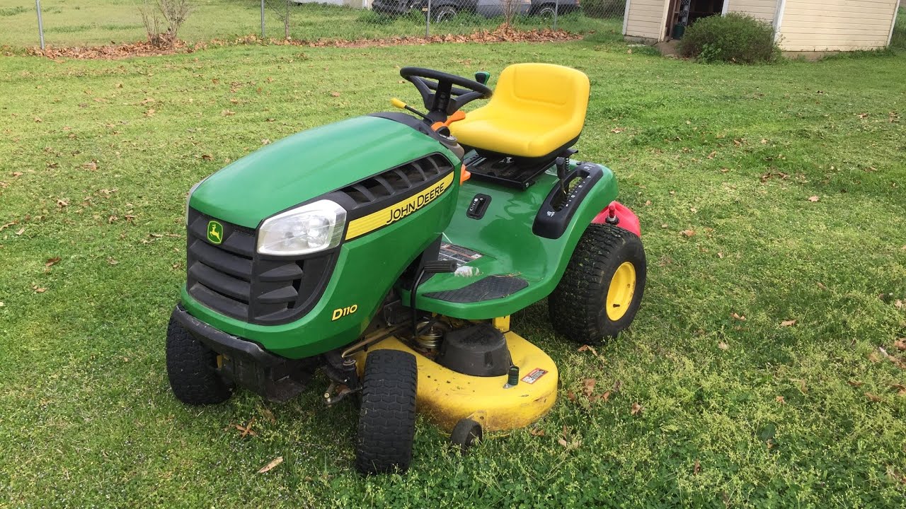 John Deere Oil Change D105 D110 D100 LA110