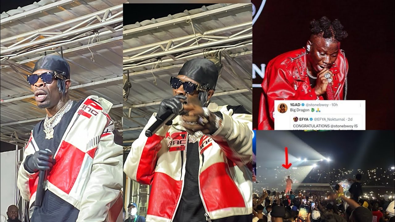 Shattawale goes crazy again😱 disses Stonebwoy & Sarkodie mercilessly while performing @ Kasoa🇬🇭