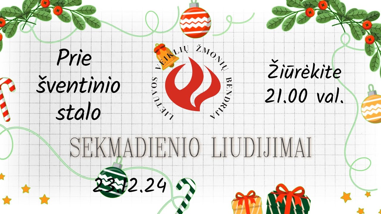 Sekmadienio liudijimai | Algirdas Lipskas | 2023.12.24 1SE13