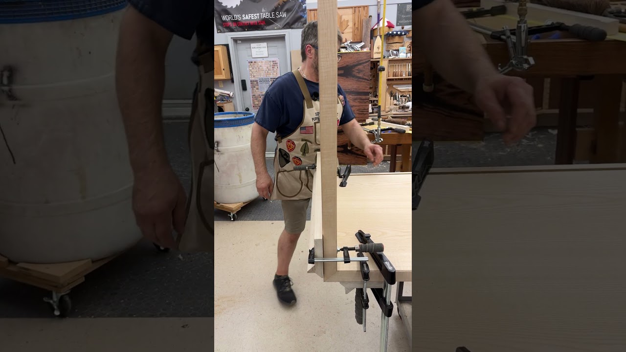 &laquo;Лучший угловой зажим&raquo;, изготовленный в мастерской и очень эффективный! #столярныеработы #угловые...