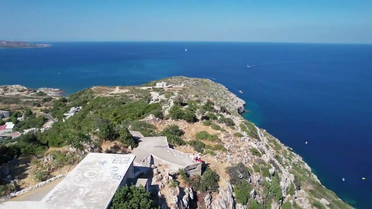 Rodos, GRECJA 2022 Aussichtspunkt/Viewpoint Anthony Quin Bay