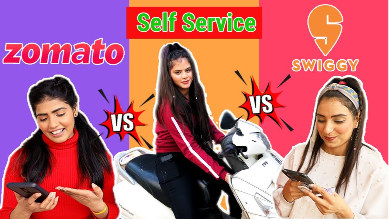 ZOMATO Vs SWIGGY Vs SELF | Who is Faster ? | Food Challenge