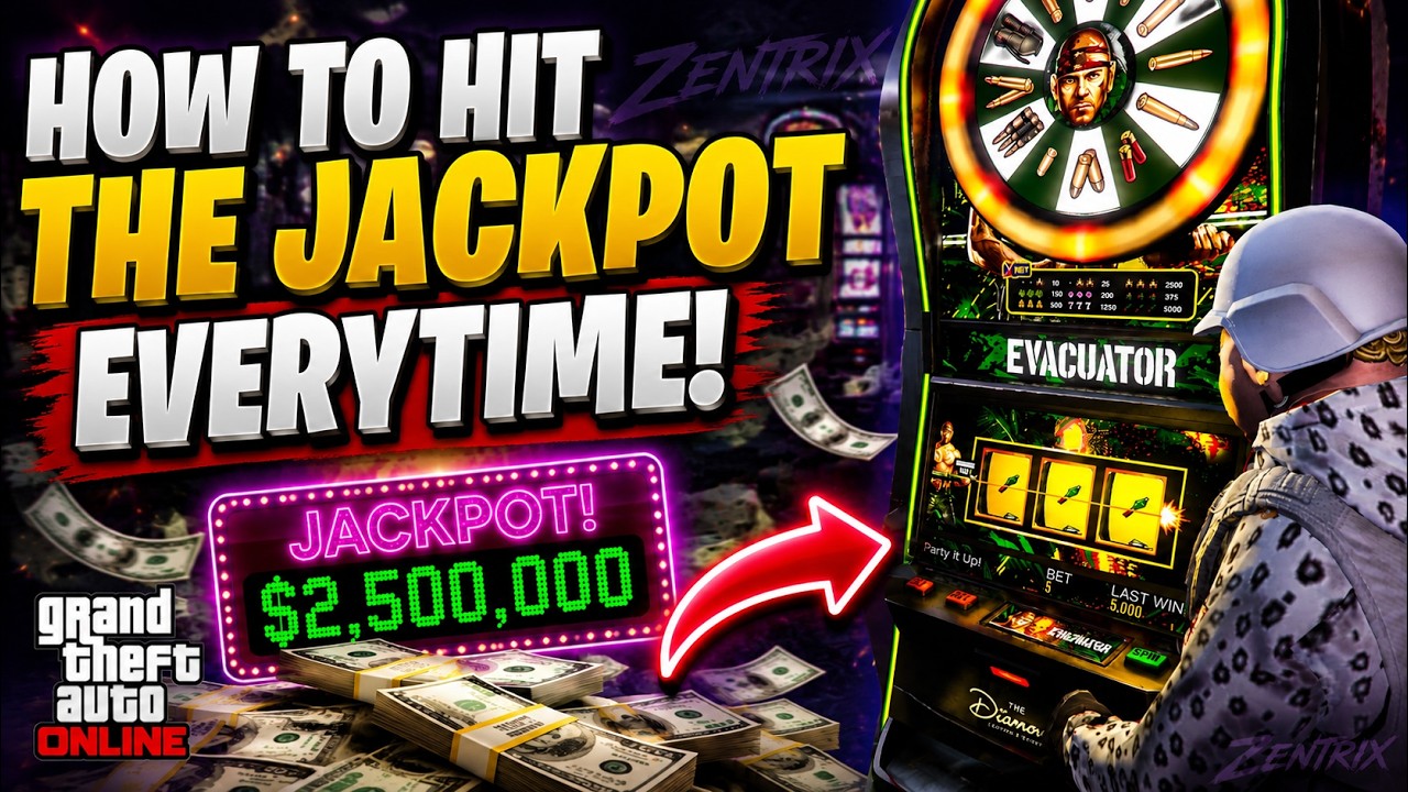 How to WIN the JACKPOT Every Time in GTA 5 Online | Gta 5  Online Solo Money Glitch!