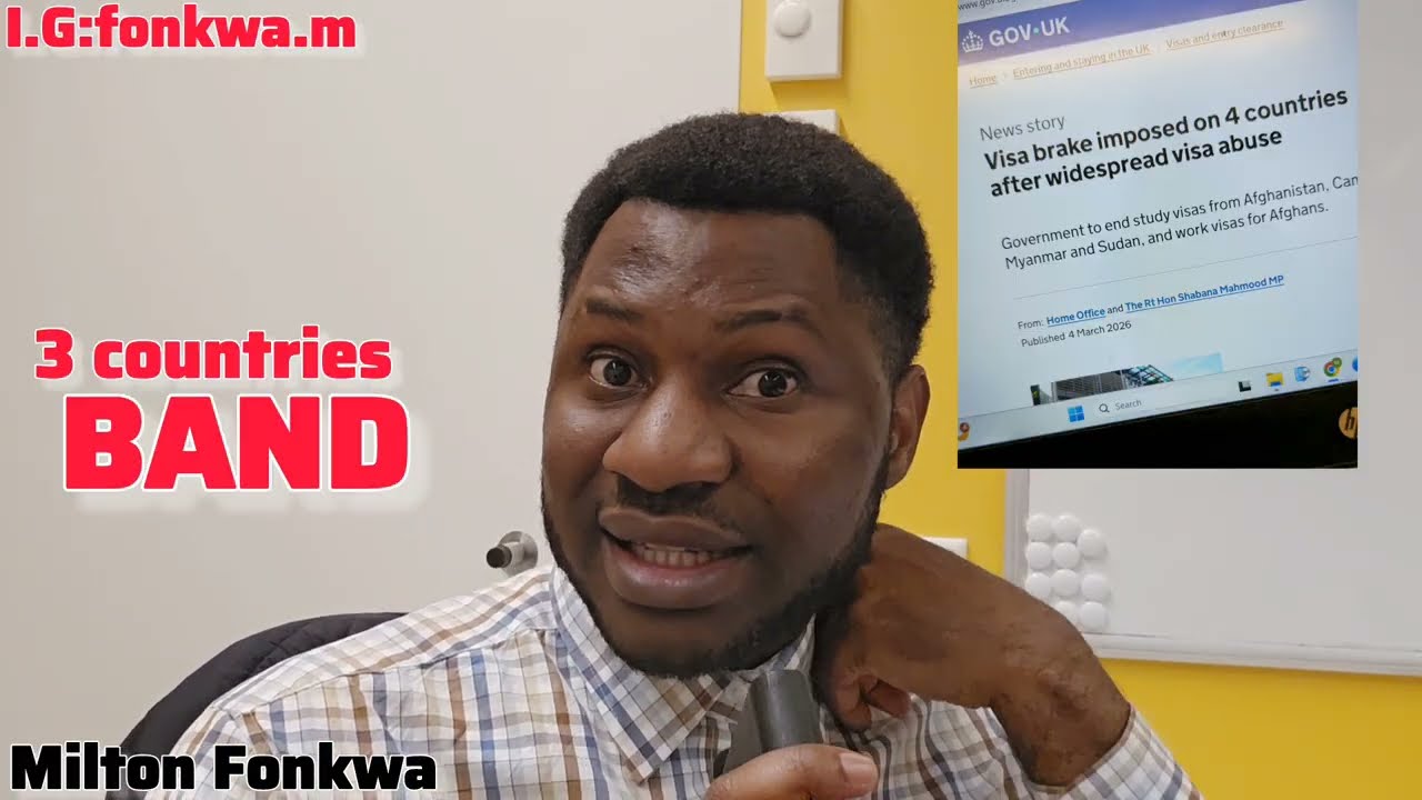 4 COUNTRIES BAND BY THE UNITED KINGDOM 🇬🇧 STUDENTS CAN NO LONGER APPLY CHAI