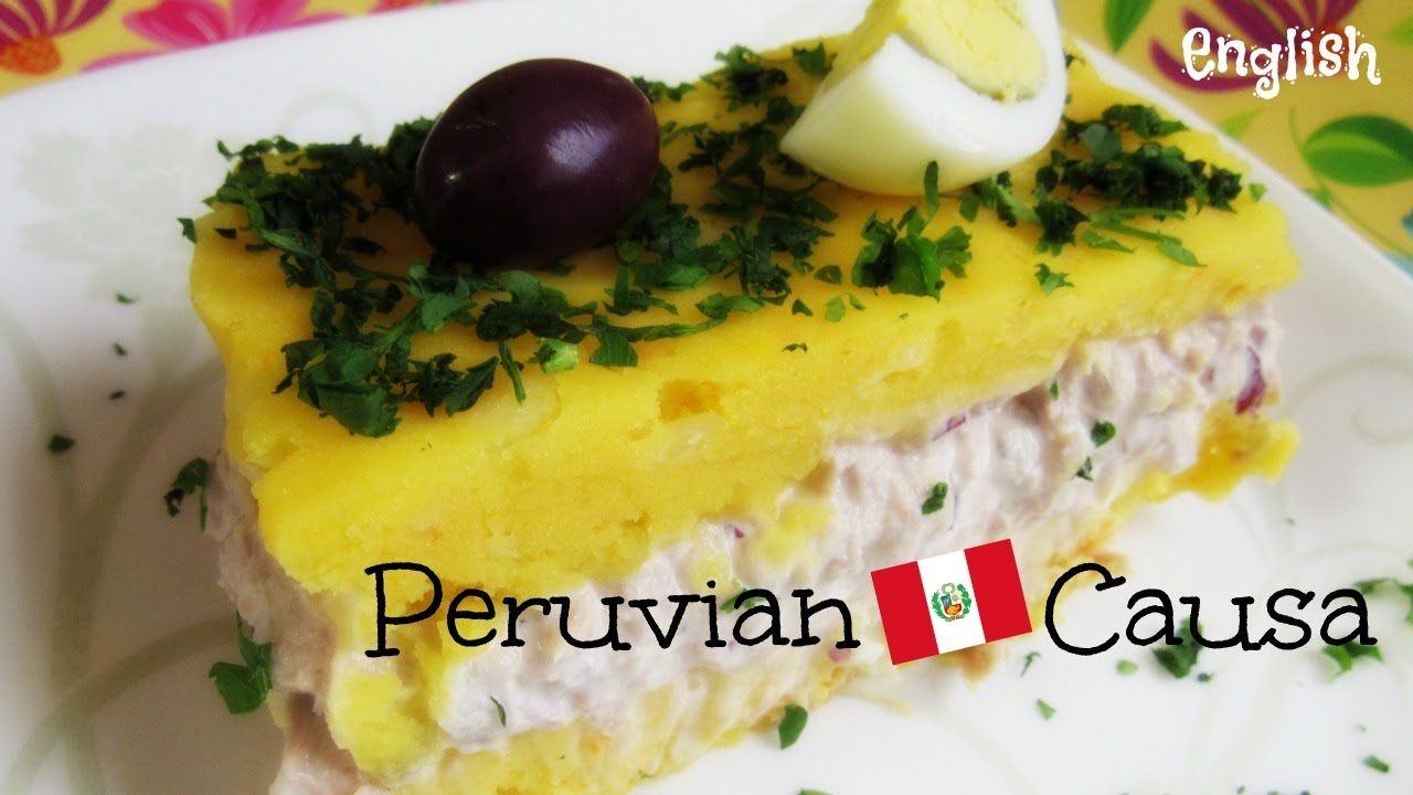 🇵🇪Peruvian Causa ECONOMIC RECIPE I Lorentix