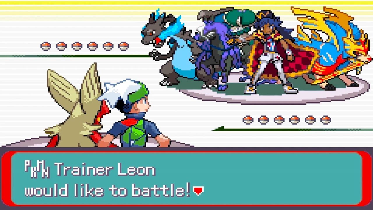 Pokemon Emerald Horizons - vs Leon (Masters Eight Gauntlet Battle 8/8, Postgame)