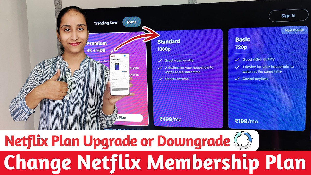 How to Change Your Netflix Plan 🚀 | Upgrade or Downgrade Your Subscription - Netflix