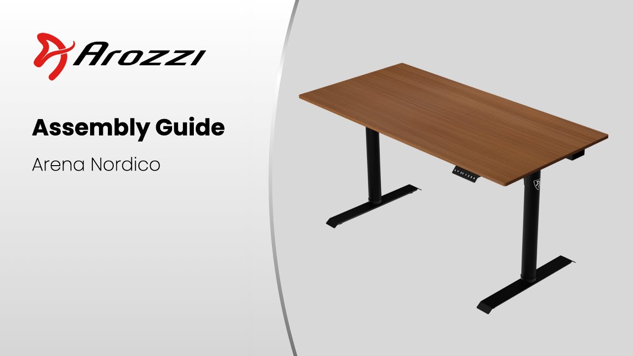 Arena Nordico Desk - Assembly Guide