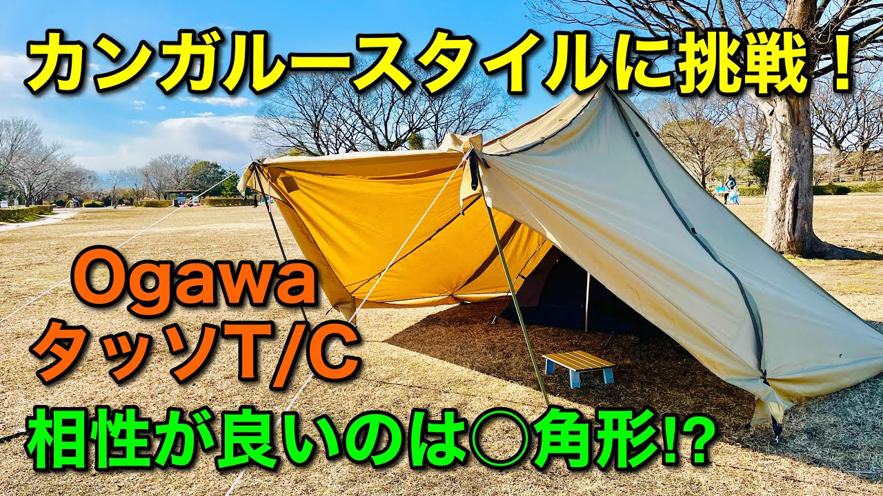 タッソT/Cでカンガルースタイルは可能⁉︎使い勝手が良いのは○角形だった！