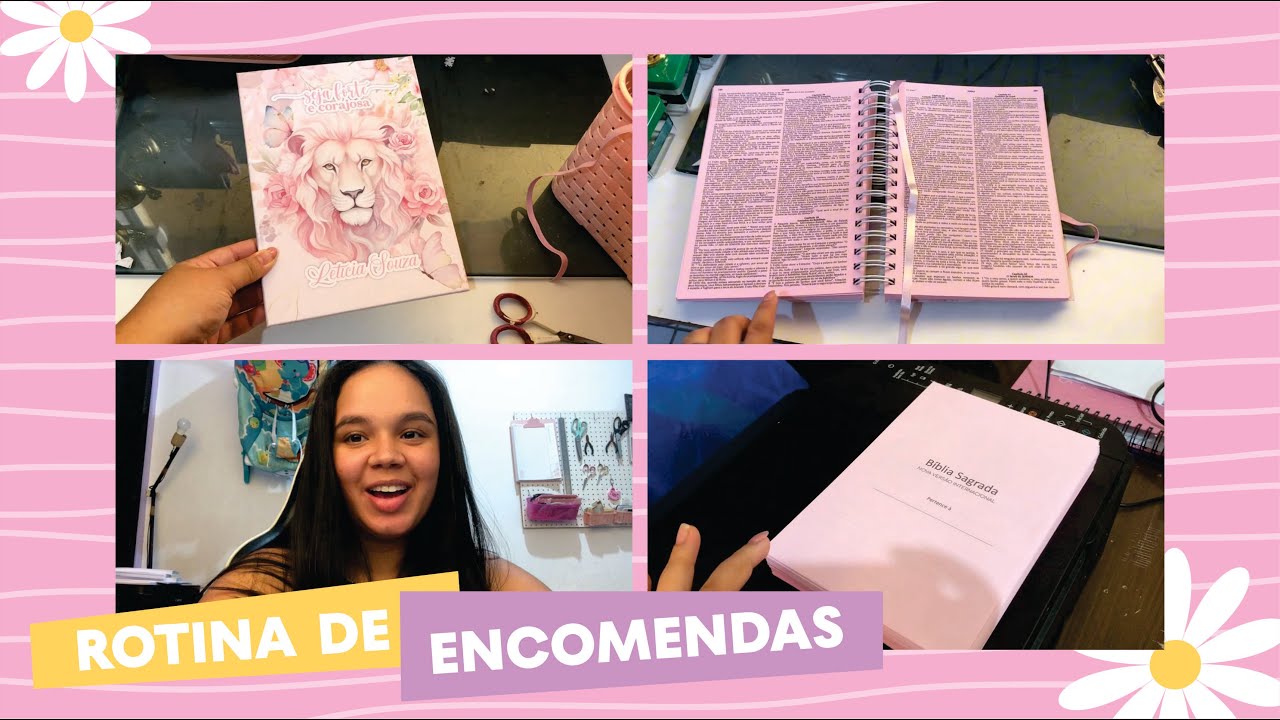 BÍBLIA PERSONALIZADA + PLANNERS 2026 | Larissa Luz