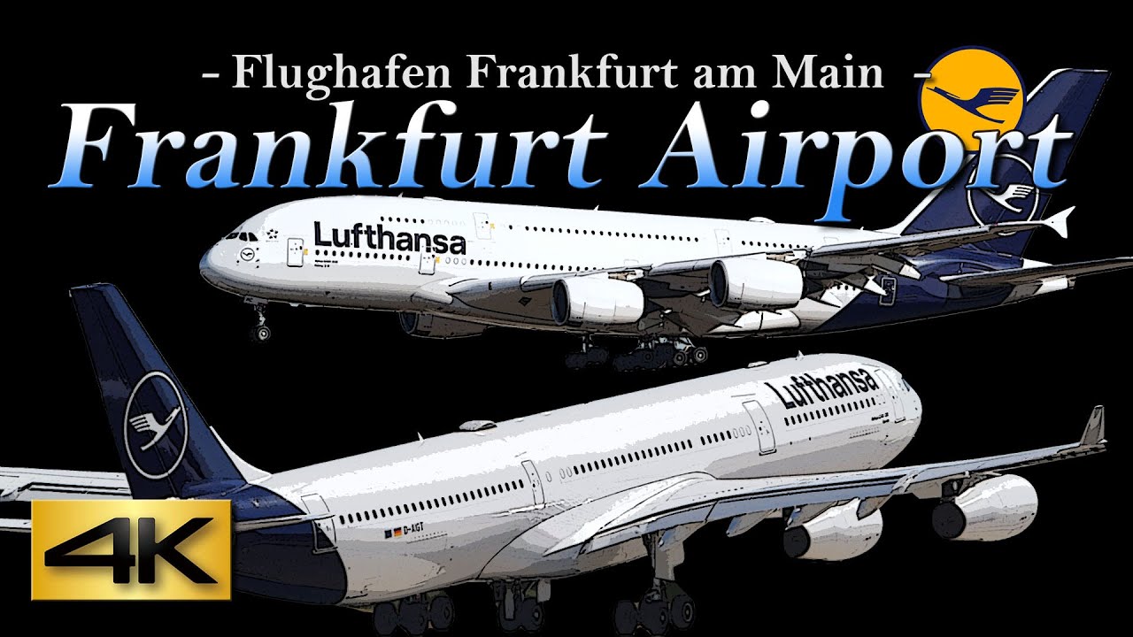 【4K/60P】Special !! Ultra-HD 3Hour!! in Frankfurt Airport 2019 the Amazing Airport | Plane Spotting