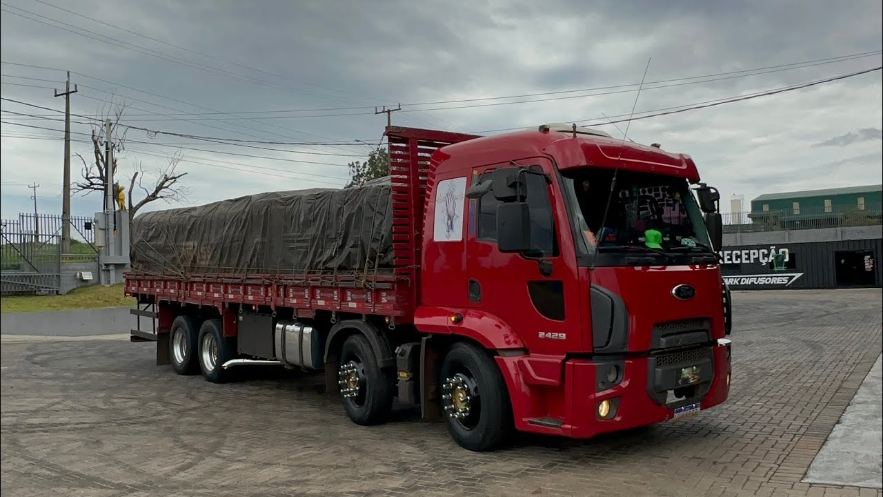 Cargo 2429 com difusor de escapamento #starkdifusores #capanemaescapamentos
