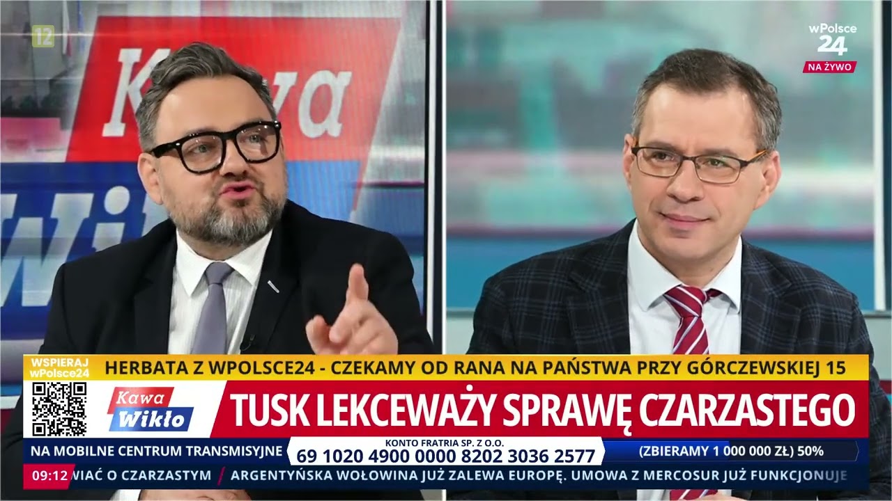 Tusk lekceważy sprawę Czarzastego! Kawa i Wikło cz.1