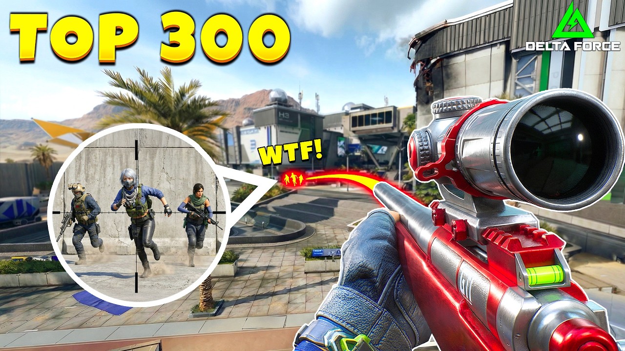 TOP 300 MOST CRAZY MOMENTS IN DELTA FORCE!