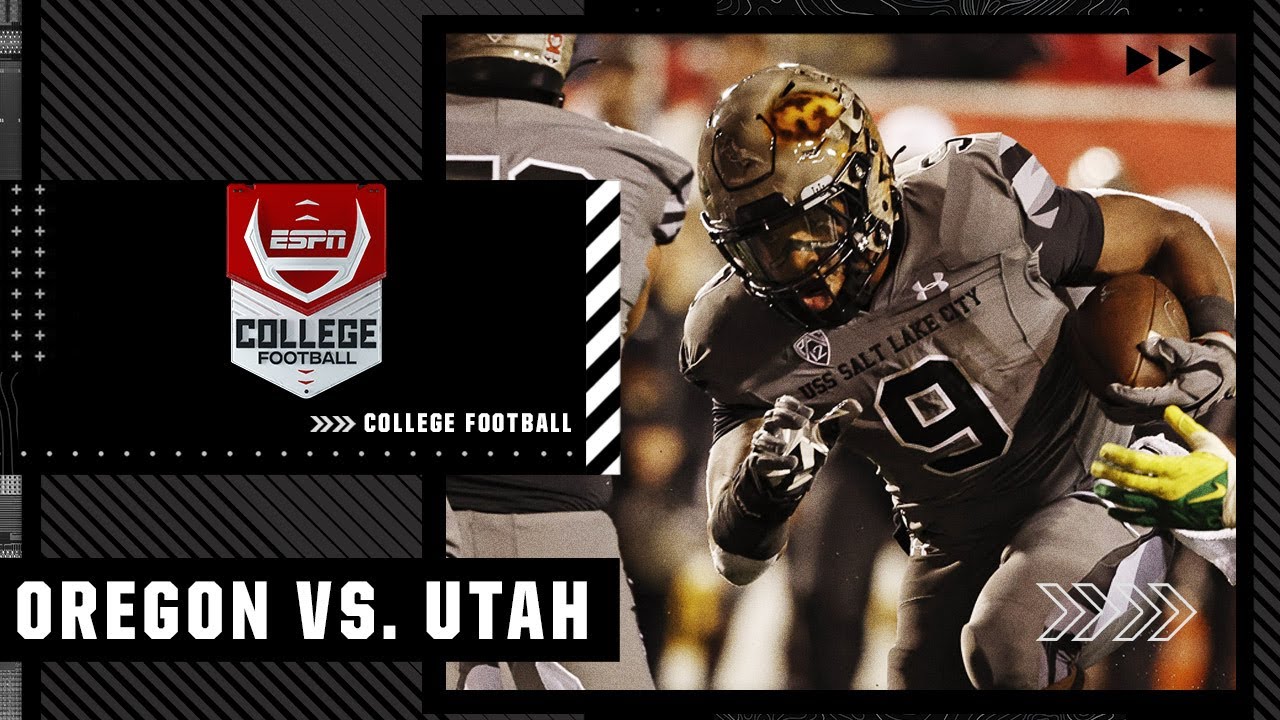 Oregon Ducks at Utah Utes | Full Game Highlights