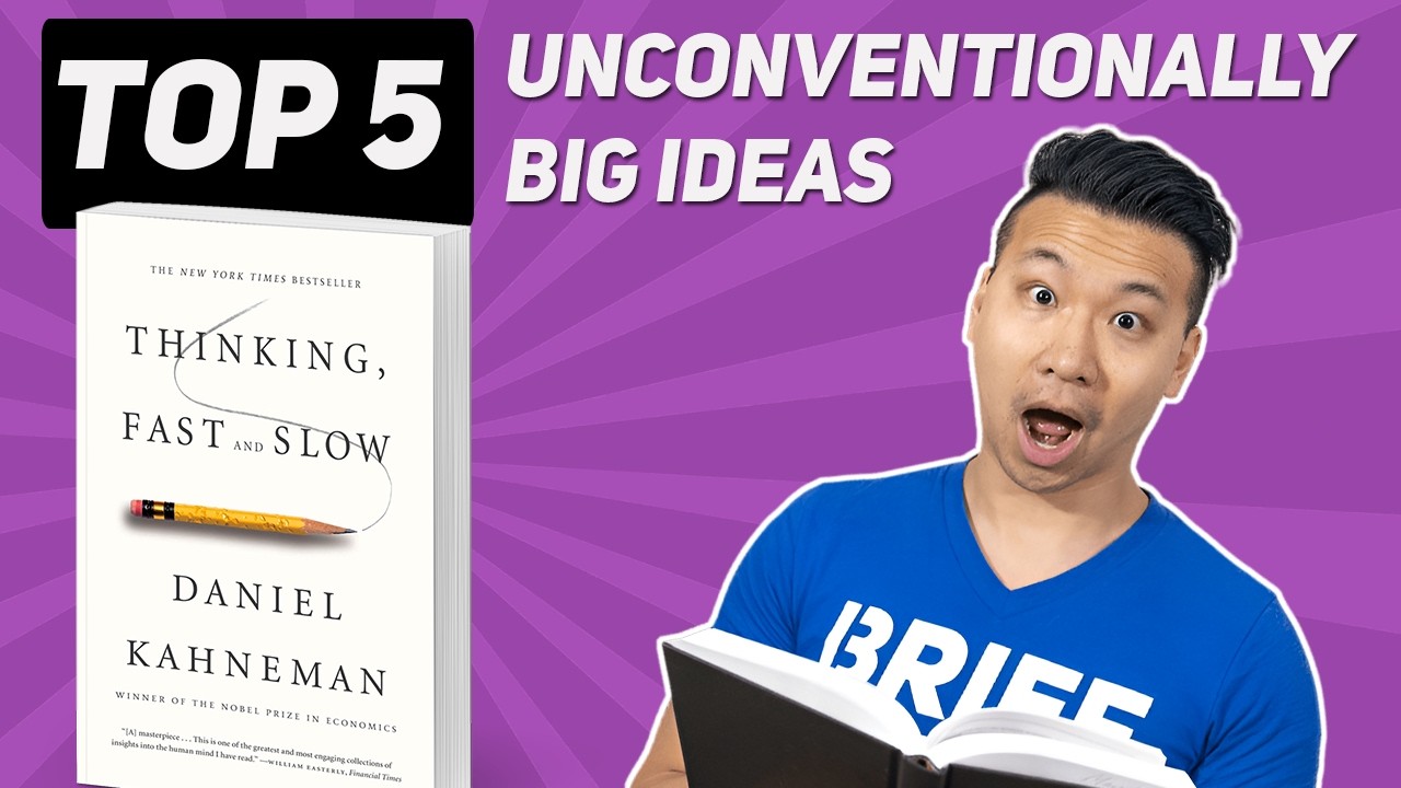 Thinking Fast And Slow Book Summary | Top 5 Big Unconventional Ideas