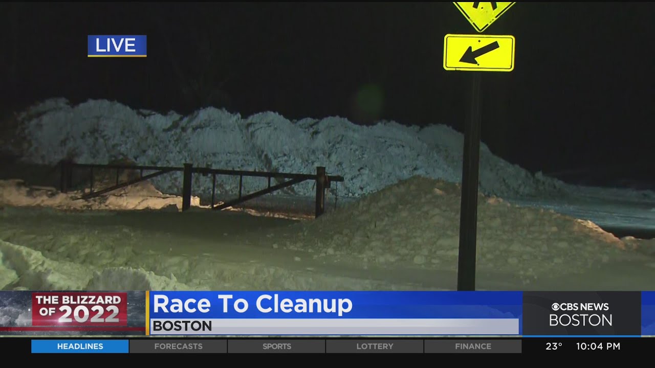 9 Boston 'Snow Farms' Forming In Clean-Up Following Blizzard