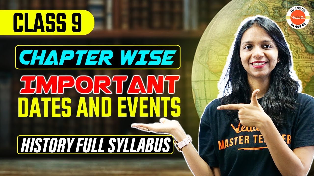 All Important Dates and Events | Class 9 History Full Syllabus | CBSE 2024