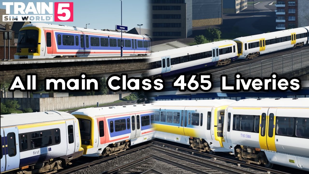 Train Sim World 5 - All Main Class 465 Liveries! (1991 to 2025)