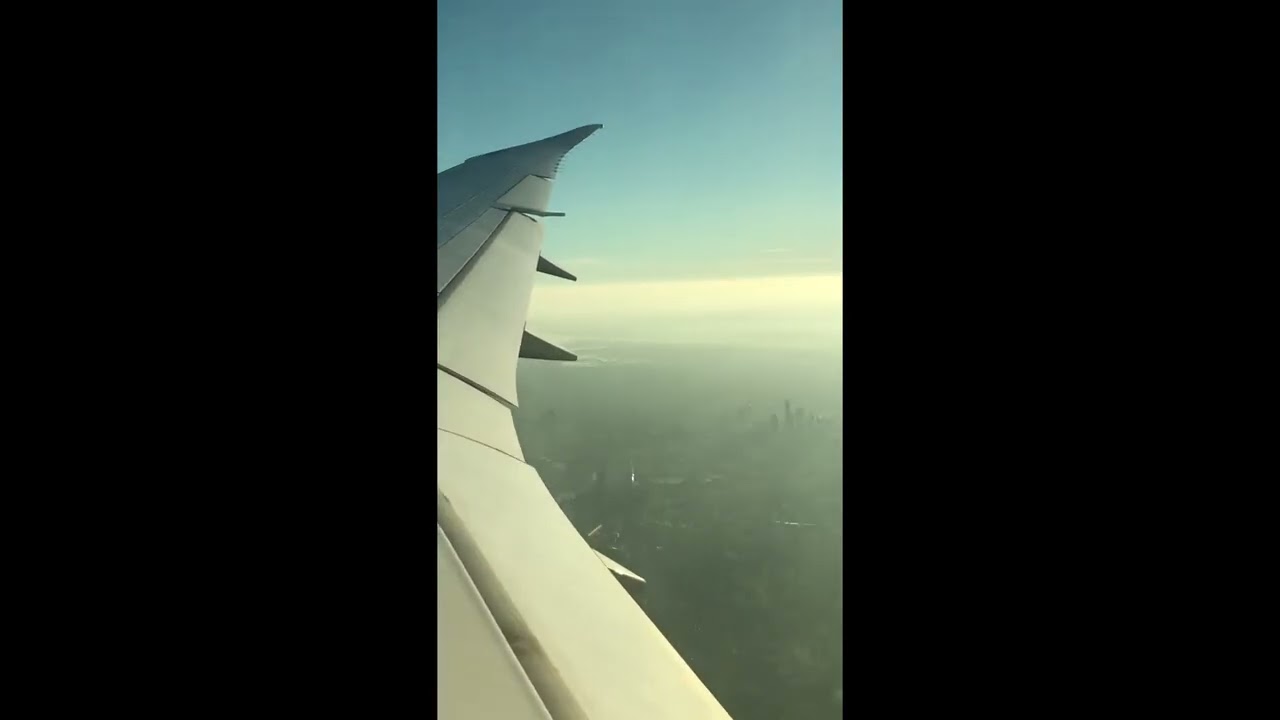 LANDING ON HEATHROW AIRPORT LONDON UK