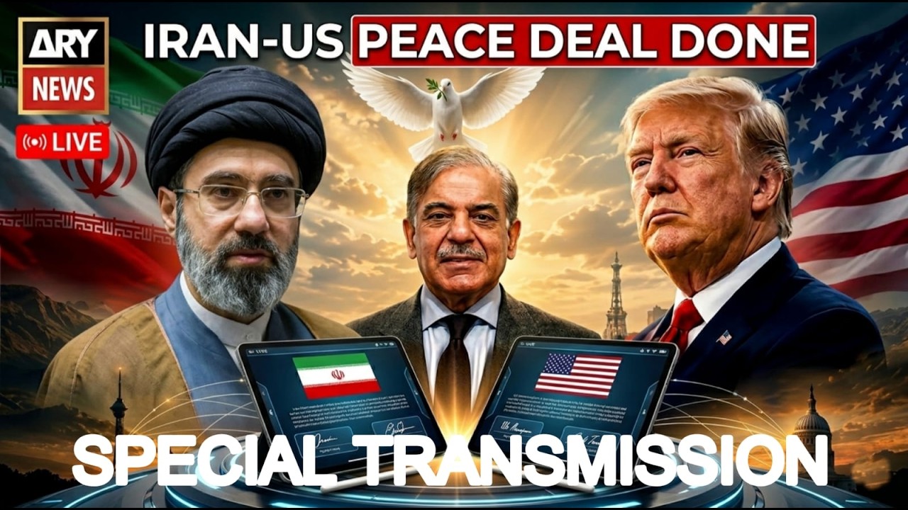 🔴 LIVE || Iran US Peace Deal - Latest Update from Switzerland | Trump Warns Iran || ARY News Live