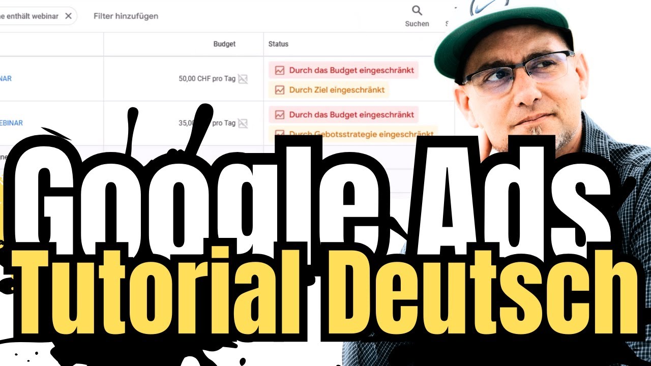 Google Ads Tutorial zu Optimierung 2025 - Status, Ziel CPA, Gebotsstrategie für mehr Umsatz
