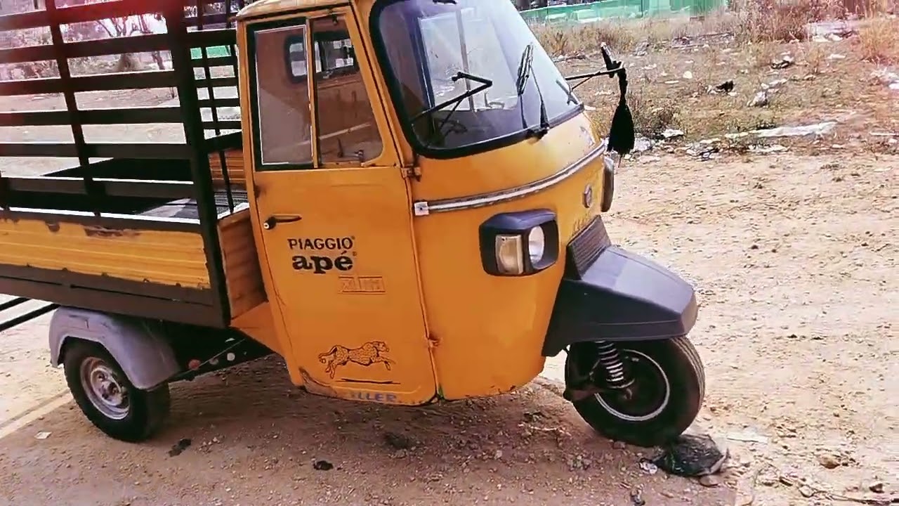 PIAGGIO ape auto 2014 model review 🛺