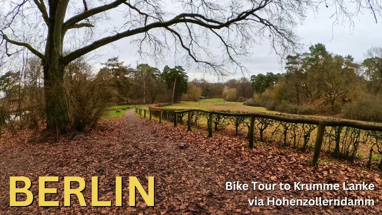 Berlin Bike Tour | Cycling to Krumme Lanke on New Year’s Day