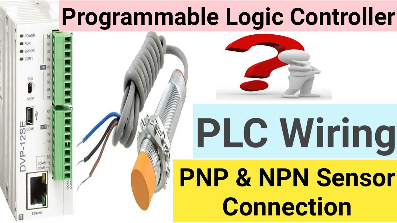 PNP & NPN Sensor Input Wiring In PLC(Hindi) | Electrical Ada