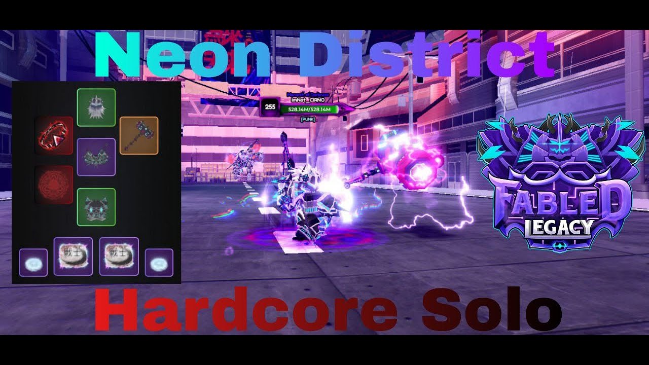 Fabled Legacy | Neon District Chaos Hardocre solo