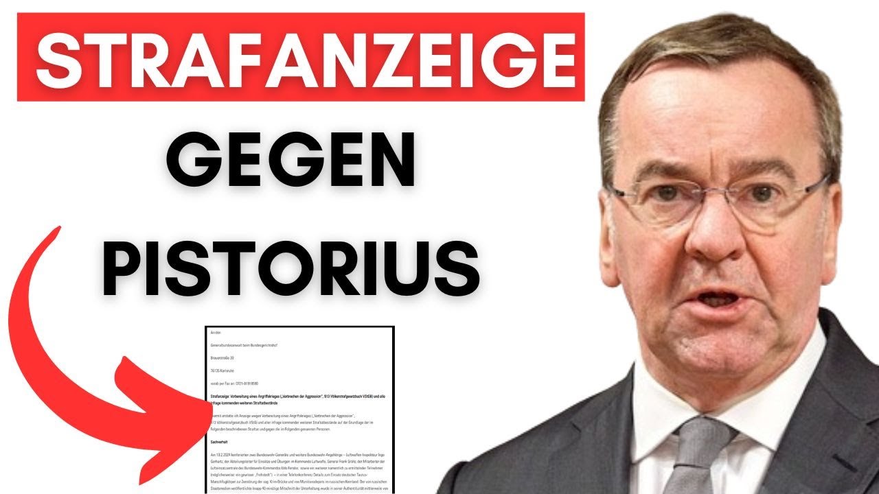 Brisant: Strafanzeige wegen Vorbereitung eines Angriffskrieges
