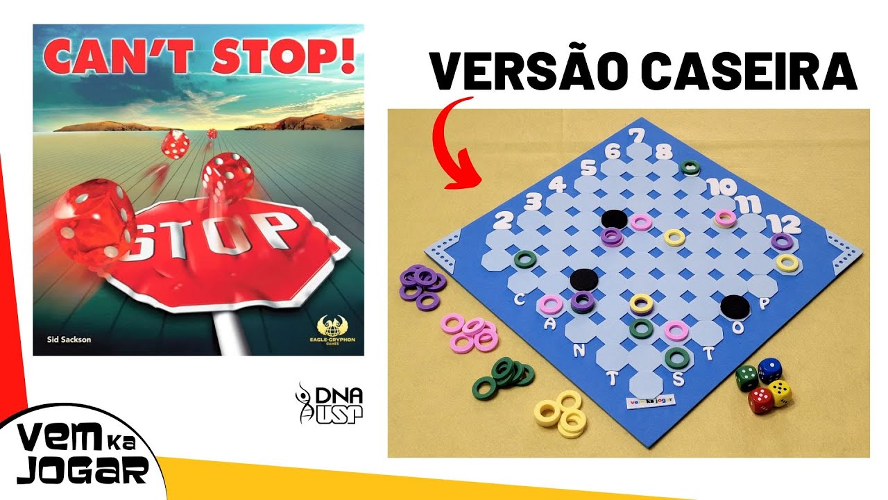 Cant Stop  - Um Jogo que todos devem conhecer
