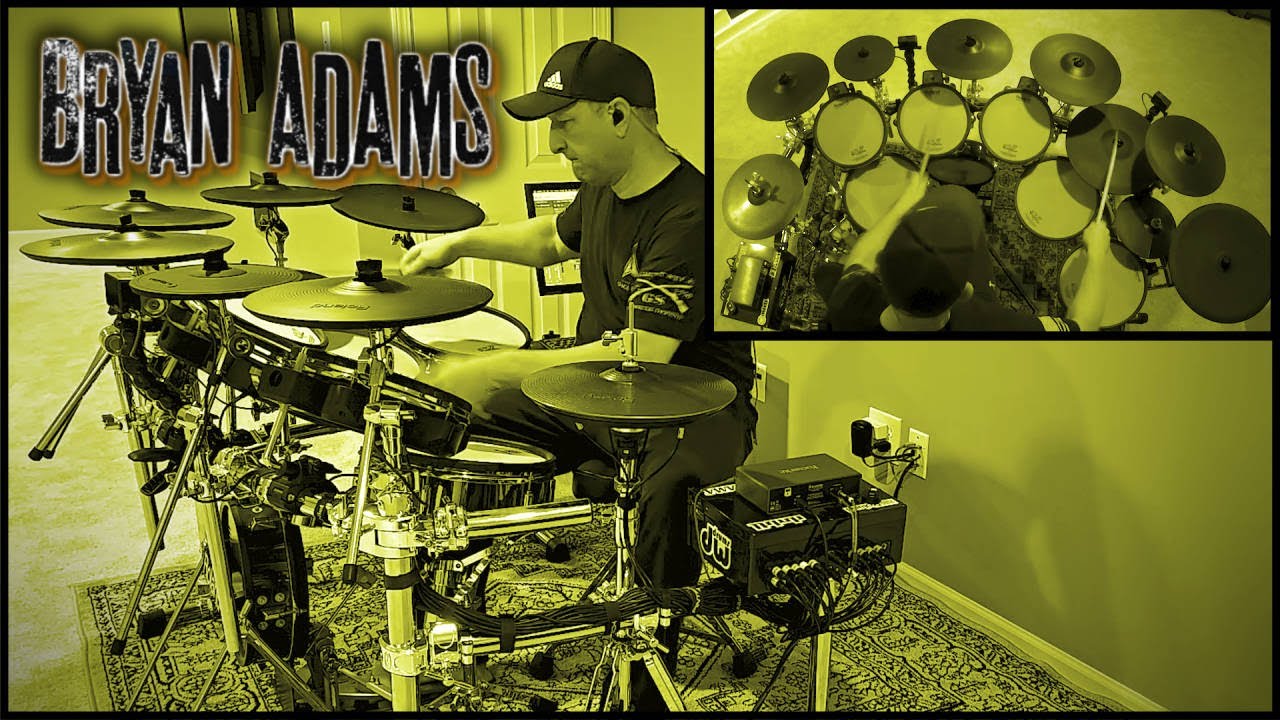 Bryan Adams - One Night Love Affair (Drum Cover)