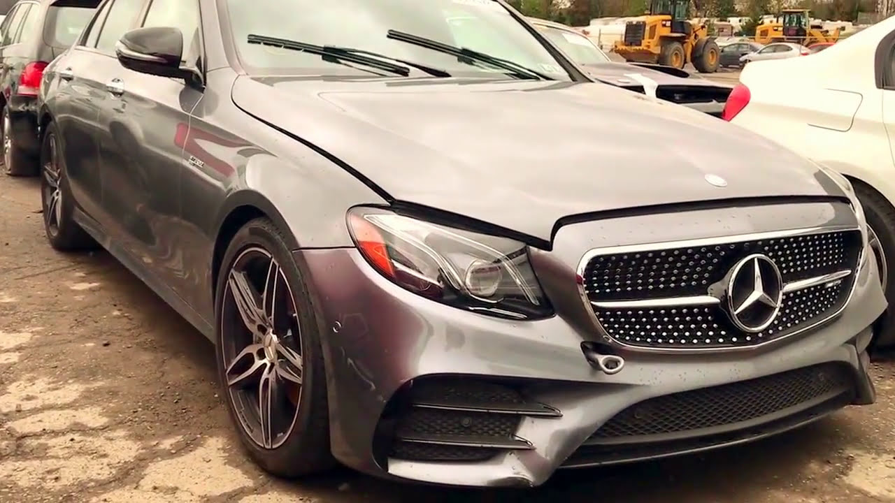 Автомобили из Америки. 2017 Mercedes-Benz E43 AMG-37500$. Copart.