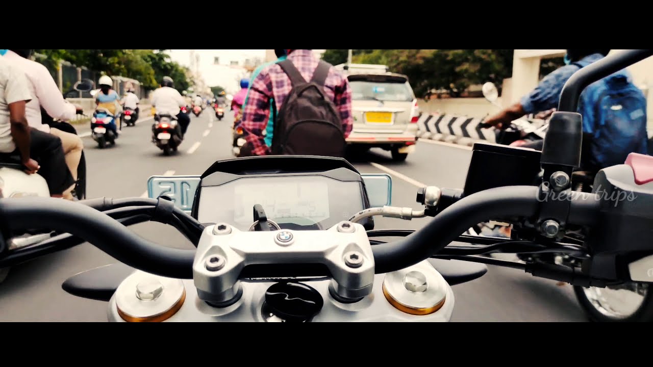 BMW G310R Byte VIDEO  | GREEN TRIPS | Motovlog