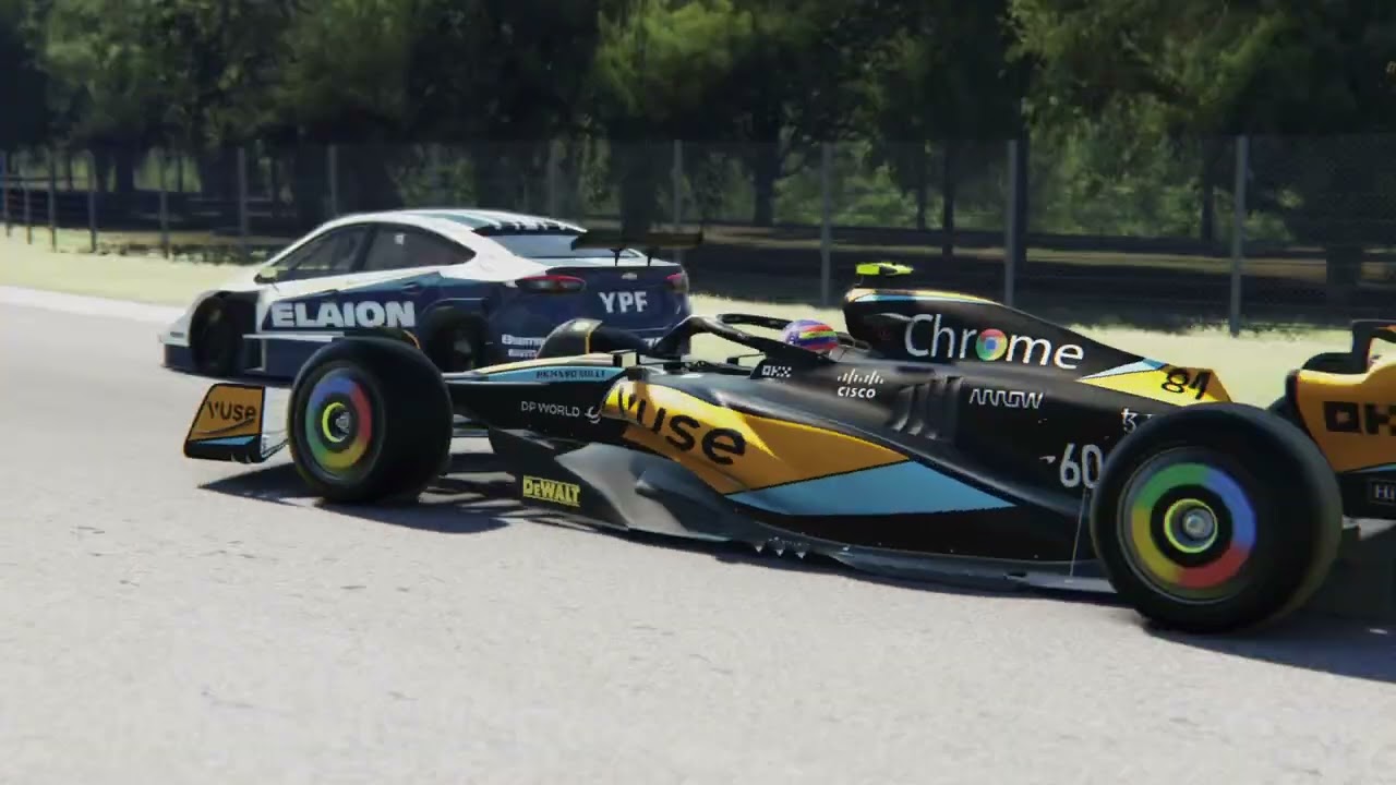 Oscar Piastri vs 8 Super TC 2000.