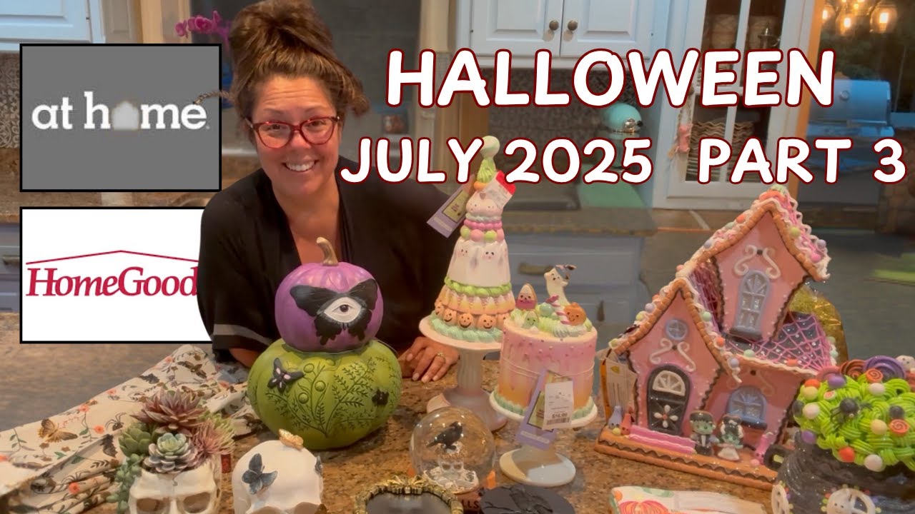 HALLOWEEN 👻 Hunt & Haul July 2025! - Part 3 - GREAT FINDS At Home & HomeGoods