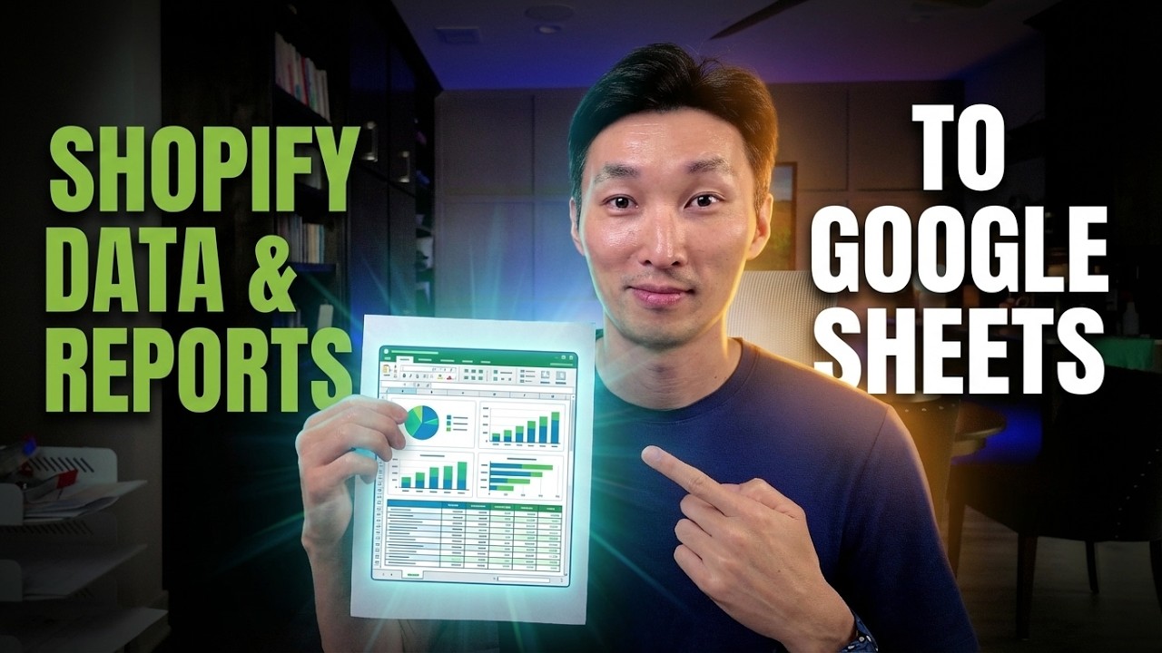 Connect Shopify to Google Sheets Using a Data Connector