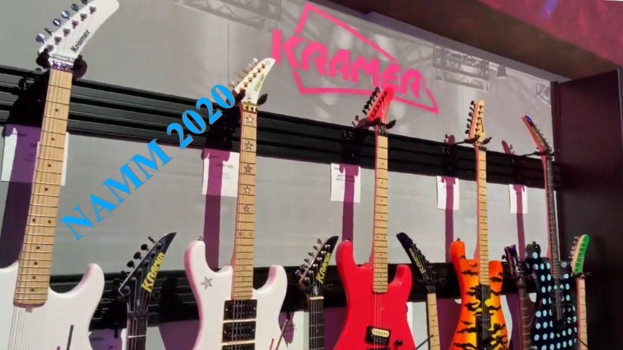 Kramer гитары. NAMM 2020. На русском, в одно ухо