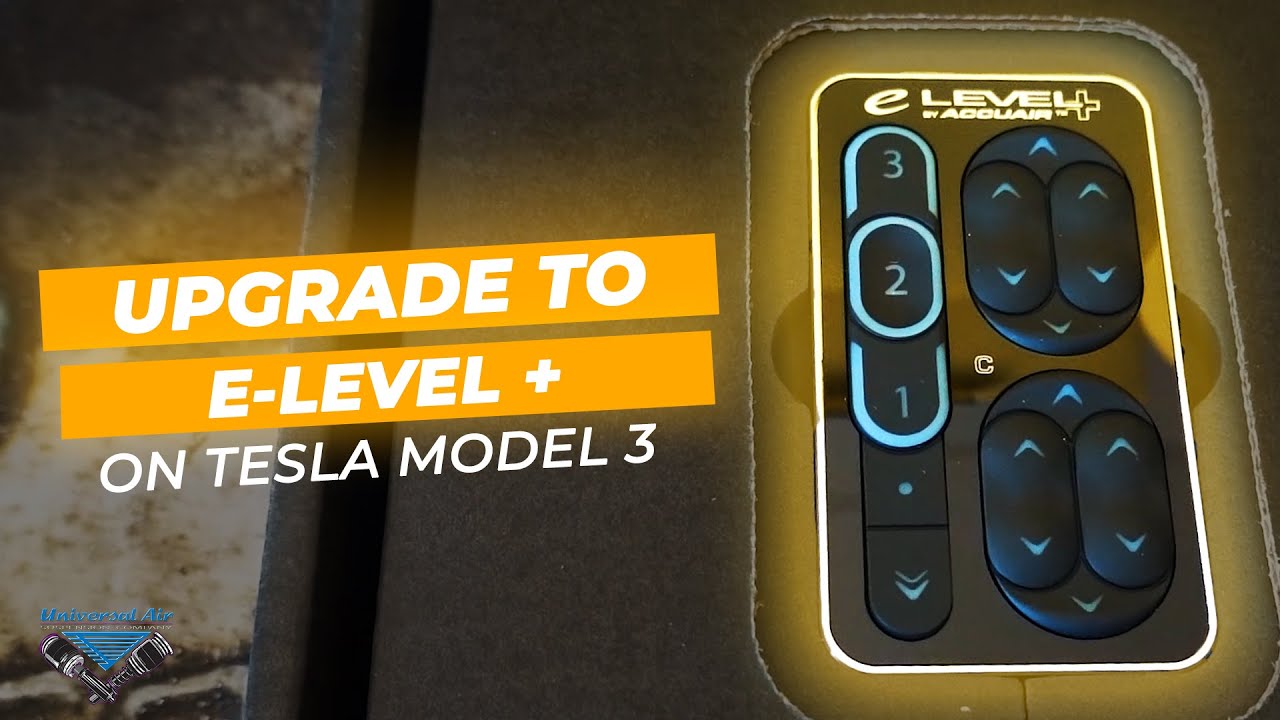 Обновление Accuair E-Level до E-Level Plus на Tesla Model 3